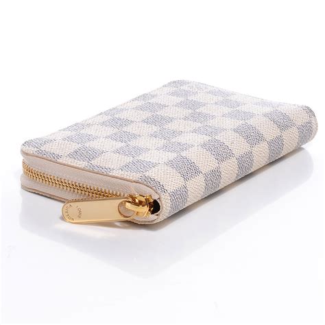 zippy wallet damier azur